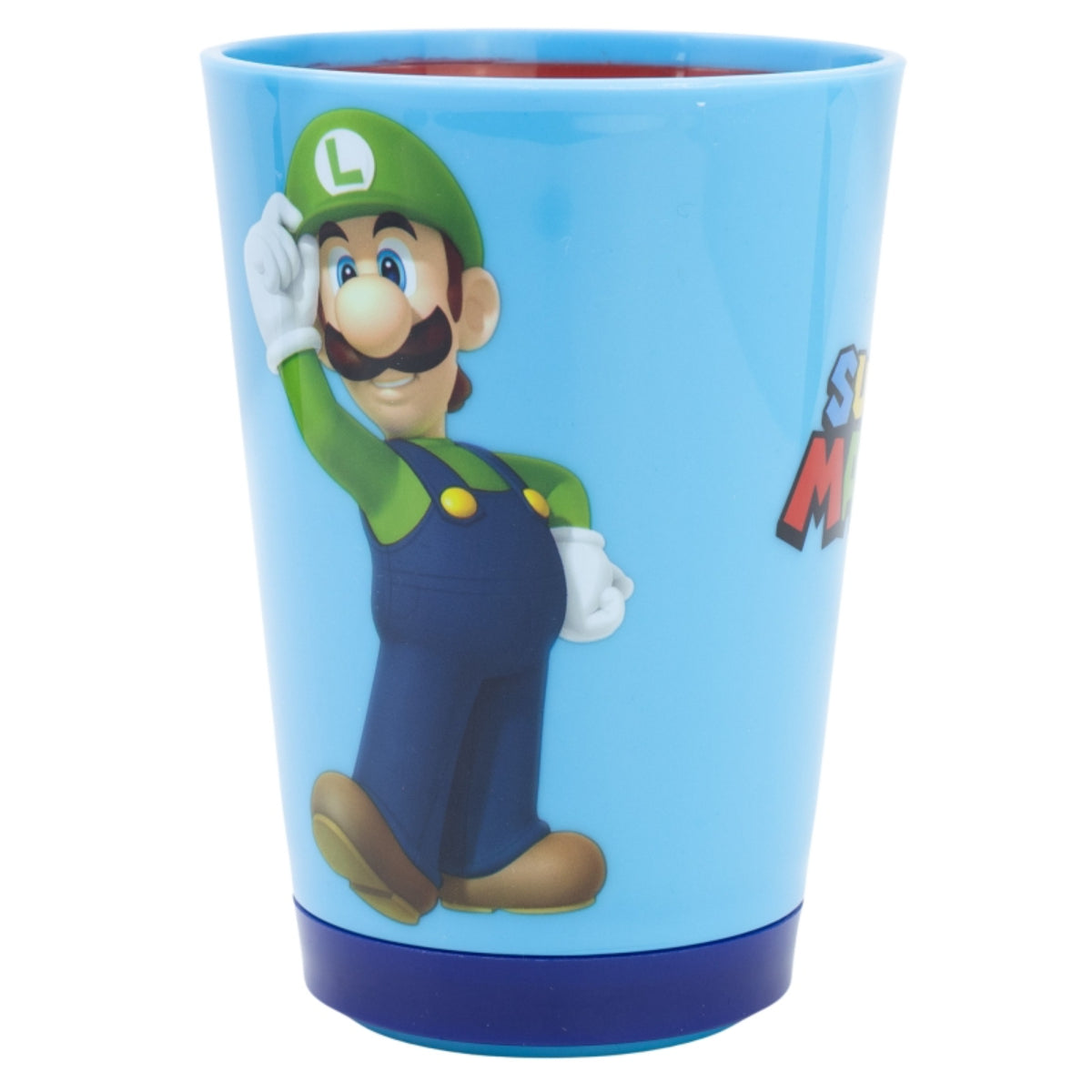 Super Mario Kippsicher Trinkbecher PP 470 ml Drop Safe Plastikbecher mit Smartgrip-System