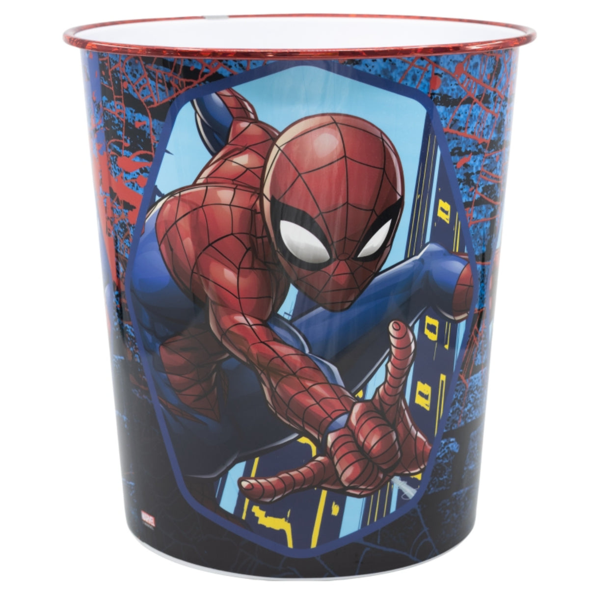 Marvel Abfalleimer für 10 Lt Kinderzimmer mit fröhlichem Design