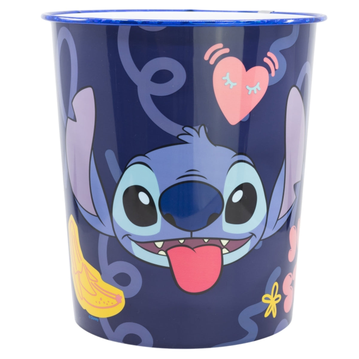 Disney Stitch Abfalleimer 10 Lt für Kinderzimmer mit fröhlichem Design