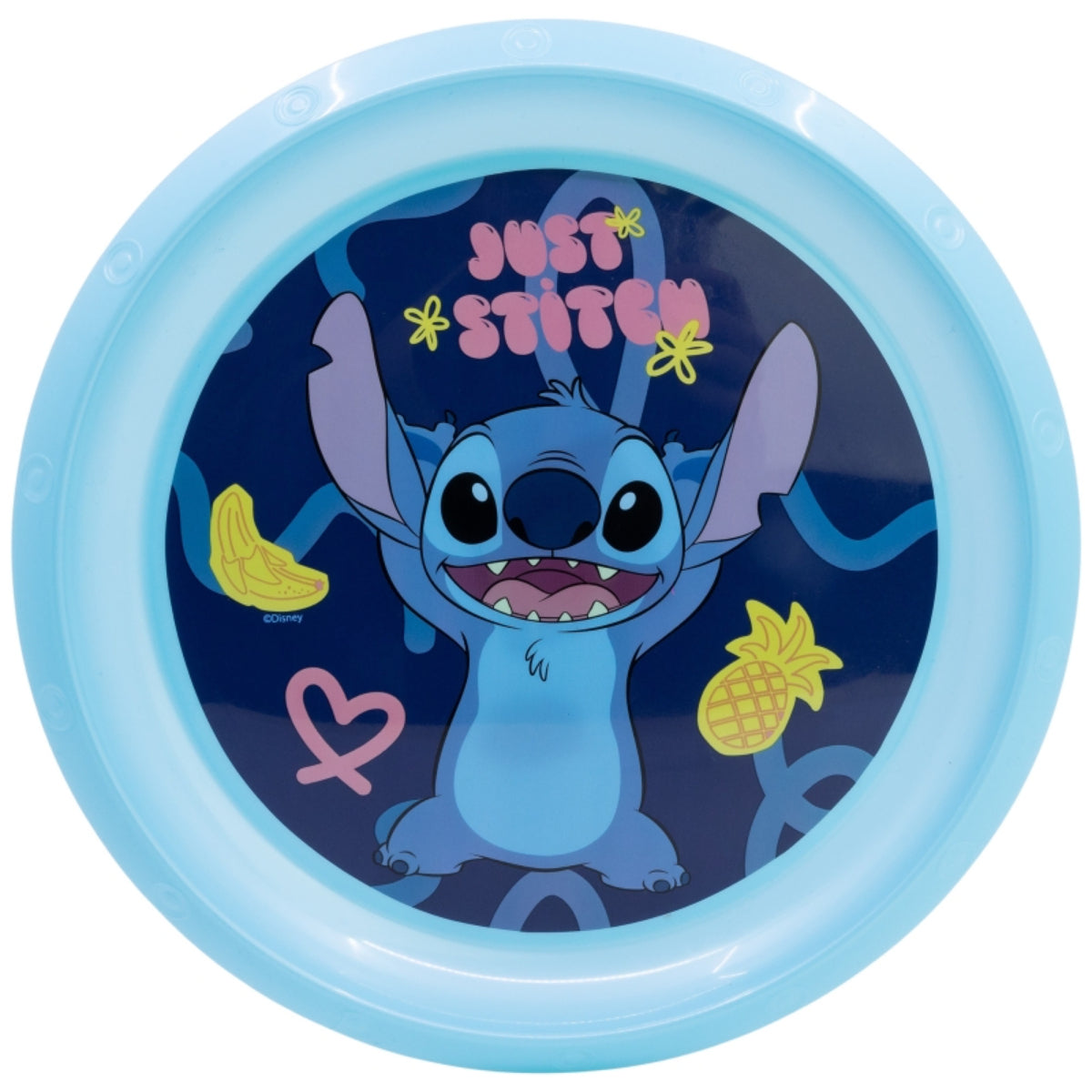 Disney Stitch Kinderteller – Bruchsicherer Essteller für Kinder mit Motivdesign