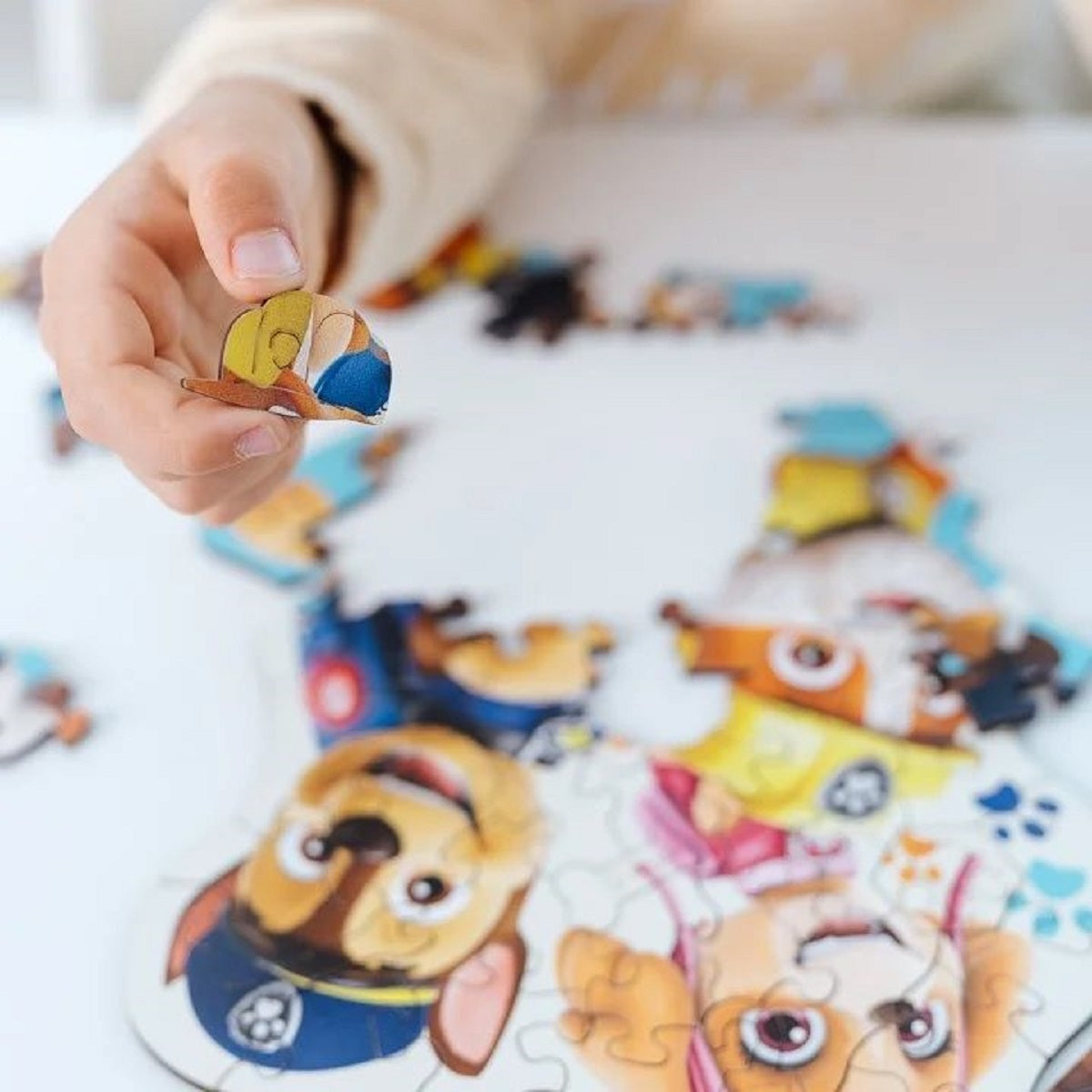 Paw Patrol 50-teiliges Holzpuzzle – Ideal für kleine Puzzler ab 3 Jahren