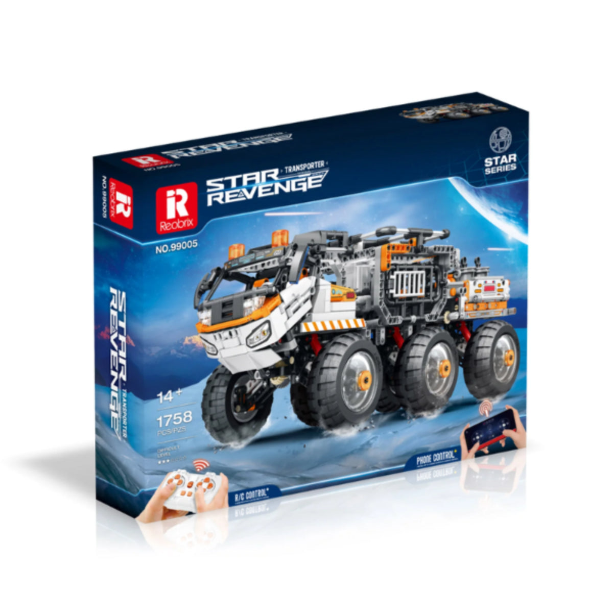 Reobrix 99005 Transport Truck RC 1758 Teile 43 cm ab 14