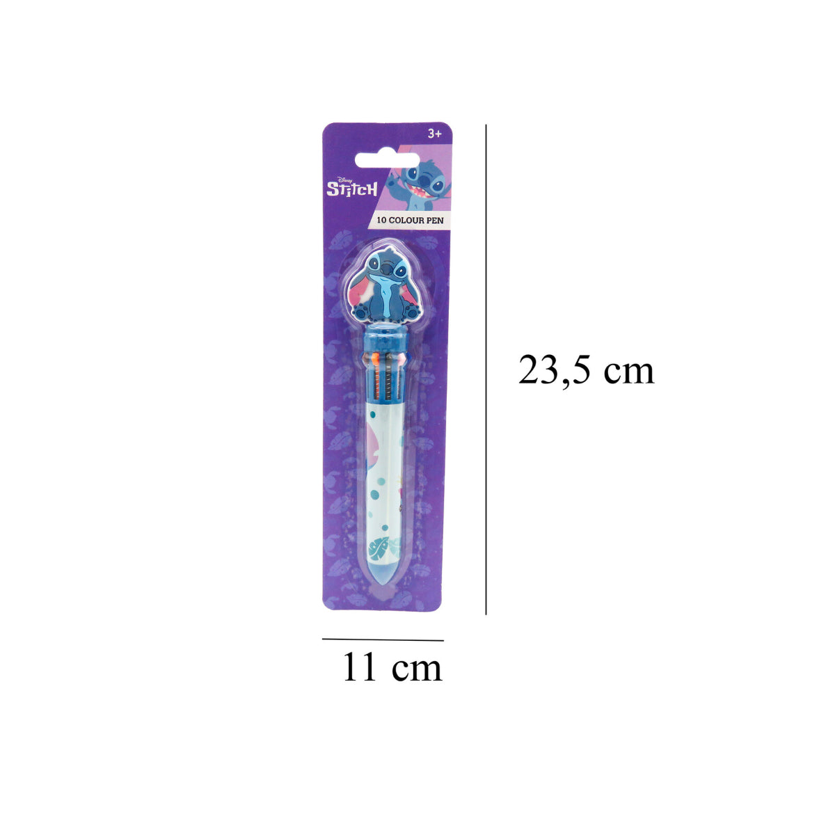 Disney Stitch Mehrfarbkugelschreiber 10 Farben Schreibstift Schulbedarf