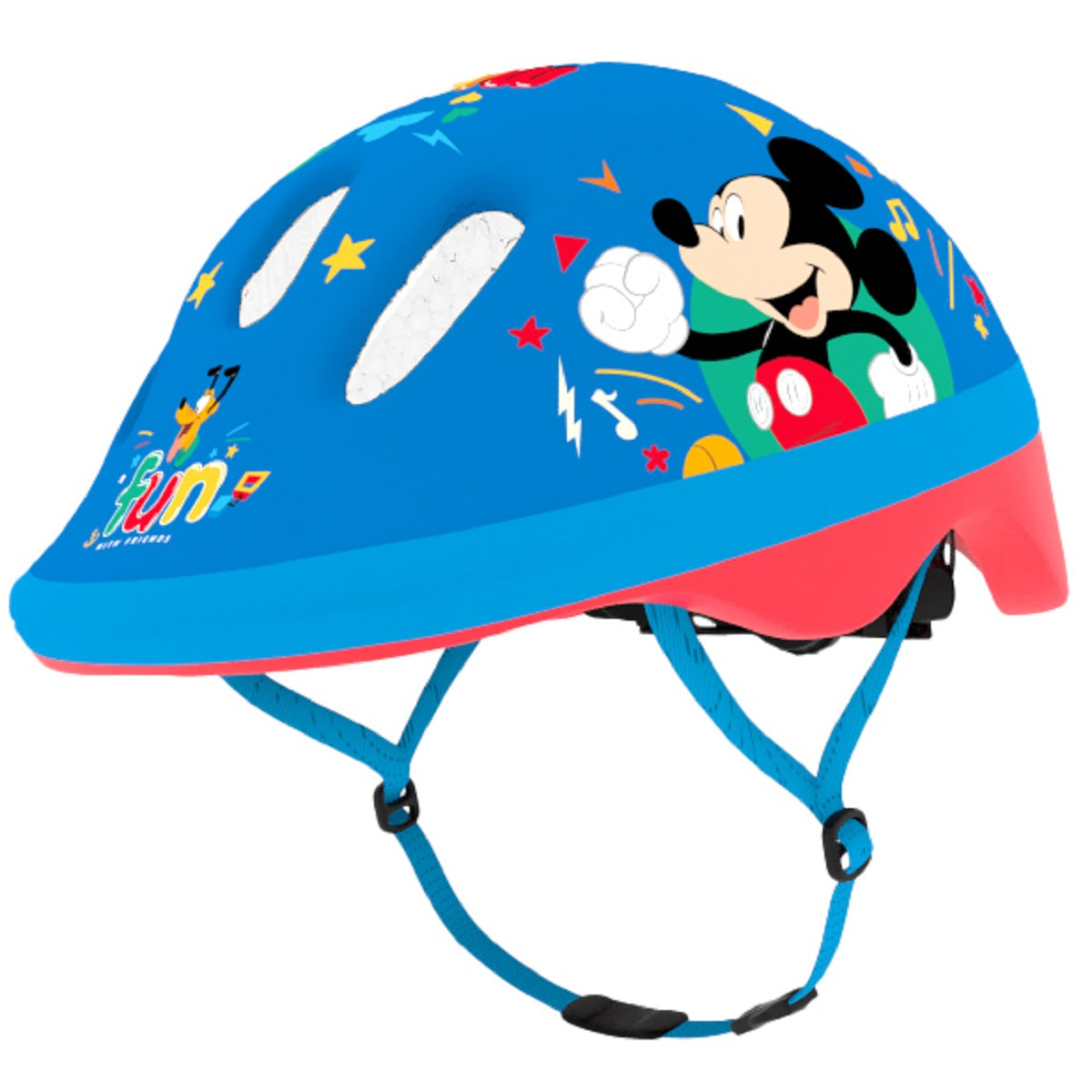 Disney Mickey Kinderhelm XS Sicherer Kopfschutz für junge Radfahrer (44-48 cm)