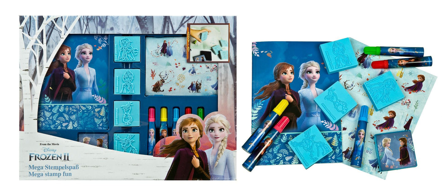Frozen Mega-Stempelset Magischer Malspaß mit deinen Frozen-Lieblingen
