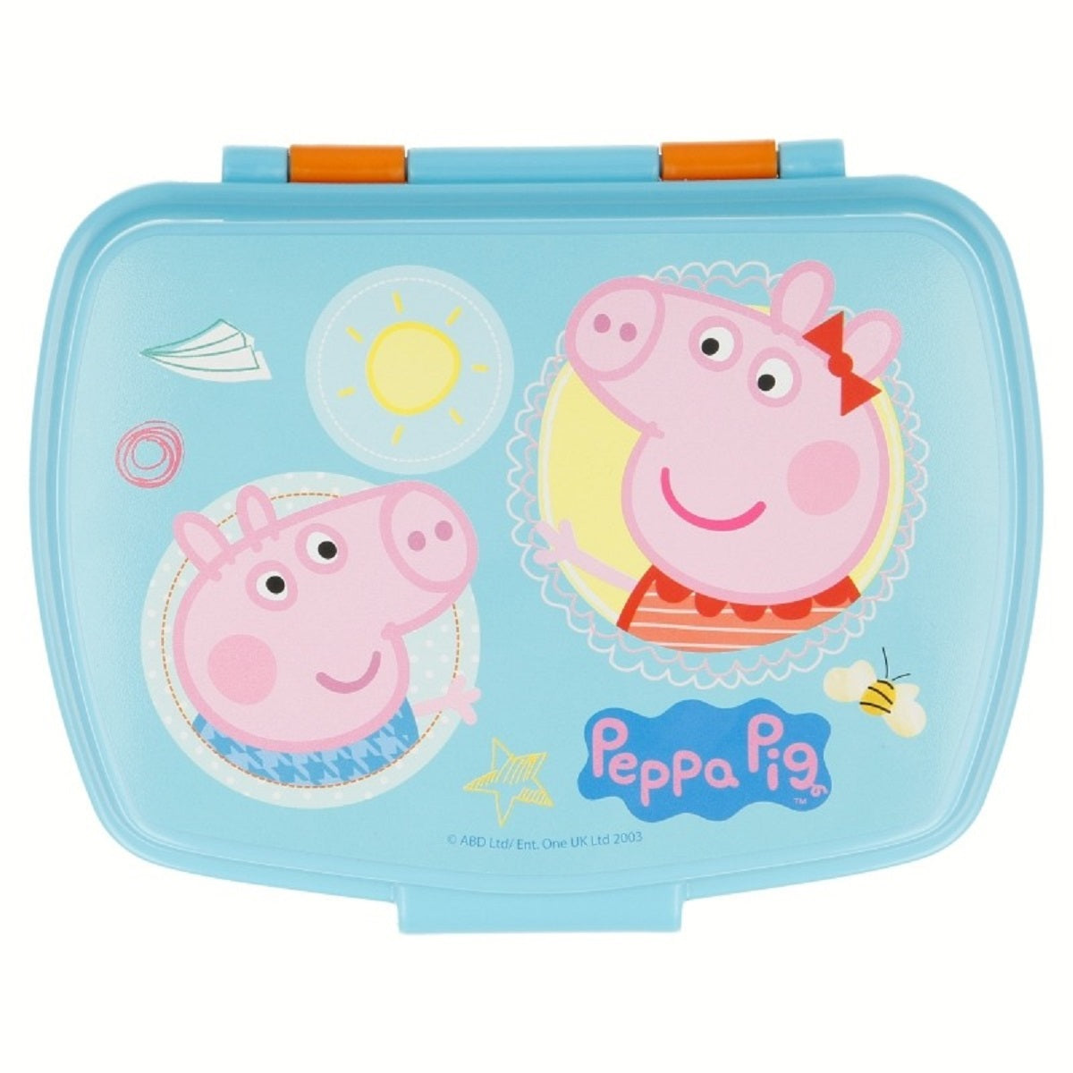 Peppa Pig Kinder Brotdose – Lunchbox Pausenbox Schulbrotbox