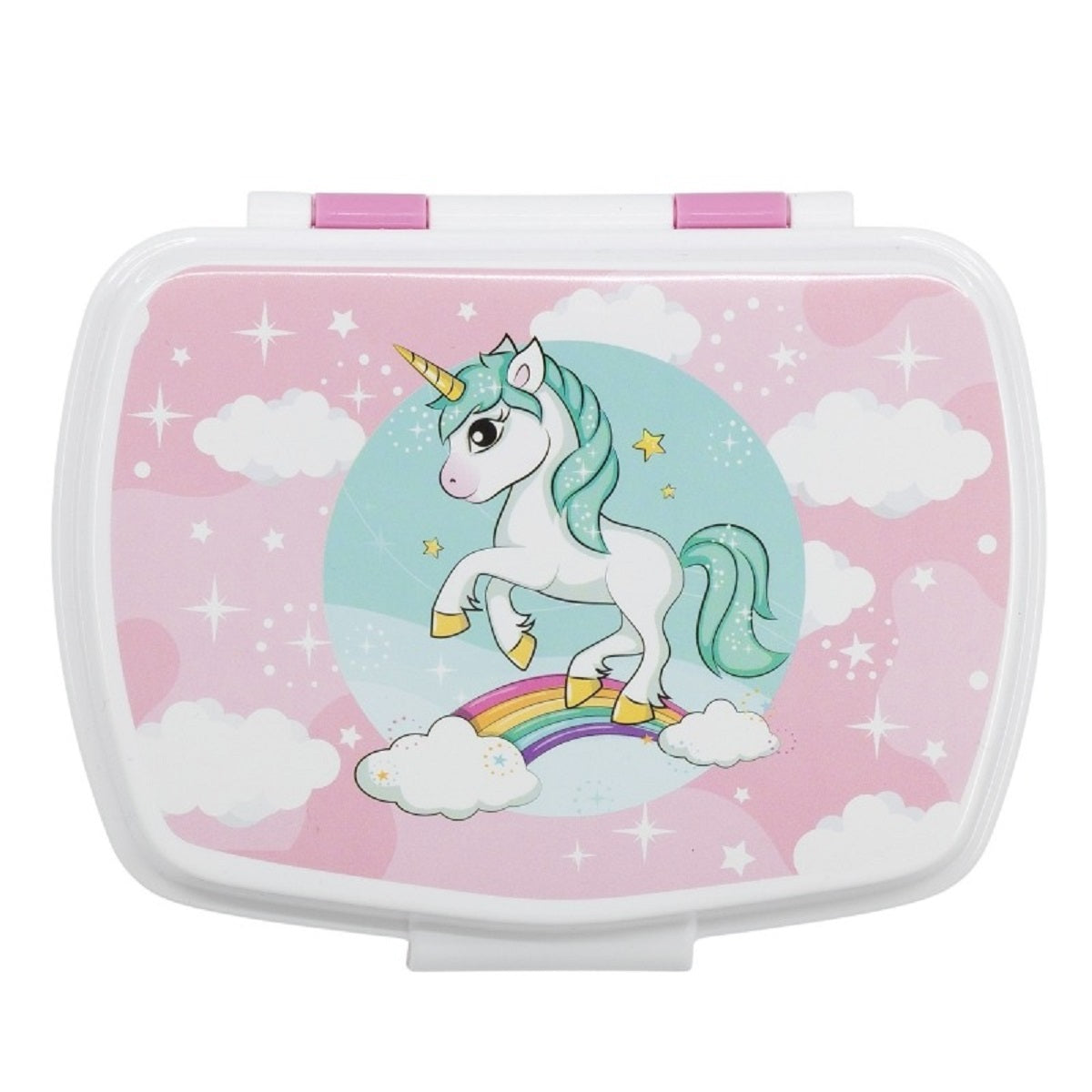 Unicorn Kinder Brotdose – Lunchbox Pausenbox Schulbrotbox