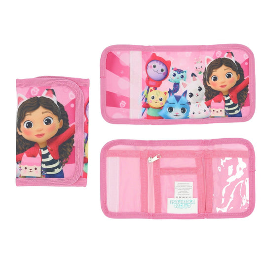 Gabby's Dollhouse Portemonnaie Geldtasche für Kinder mit Motivdruck