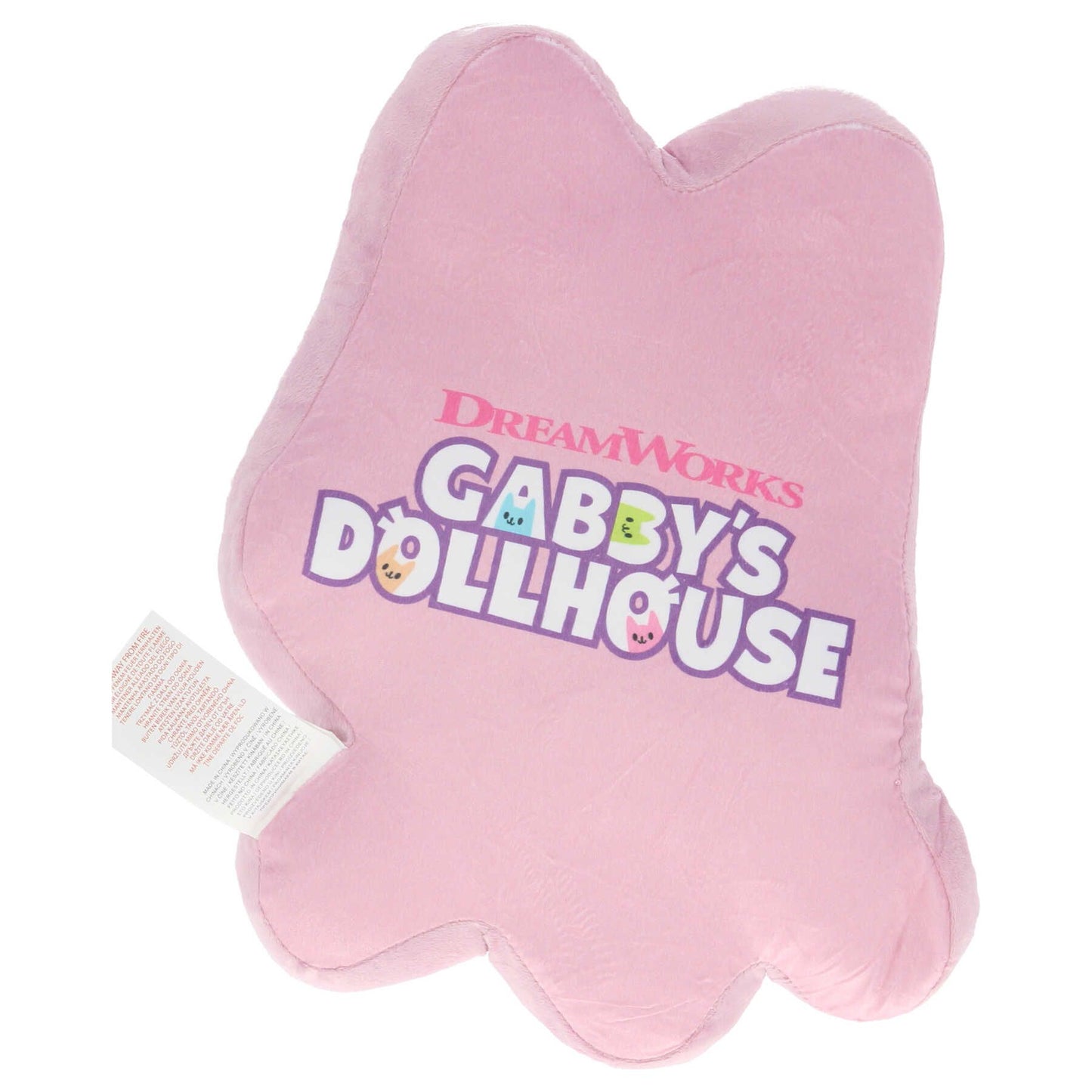 Gabby's Dollhouse Kissen Velours Kissen Ideal als Dekokissen