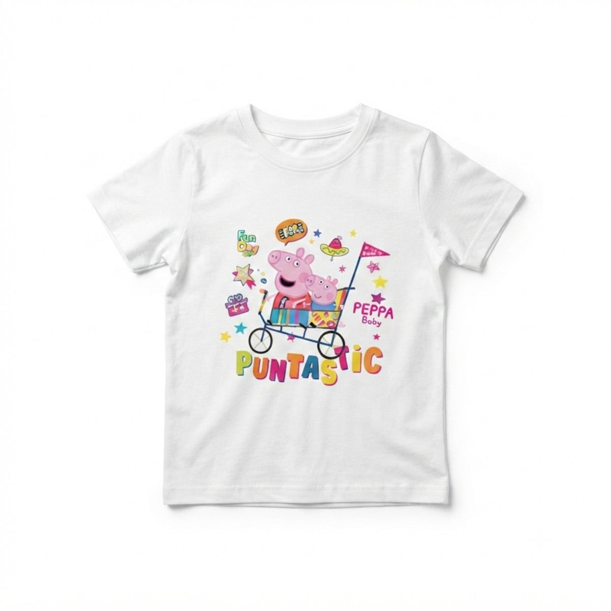 Peppa Pig Kinder Shirt Mädchen T-Shirt Baumwolle