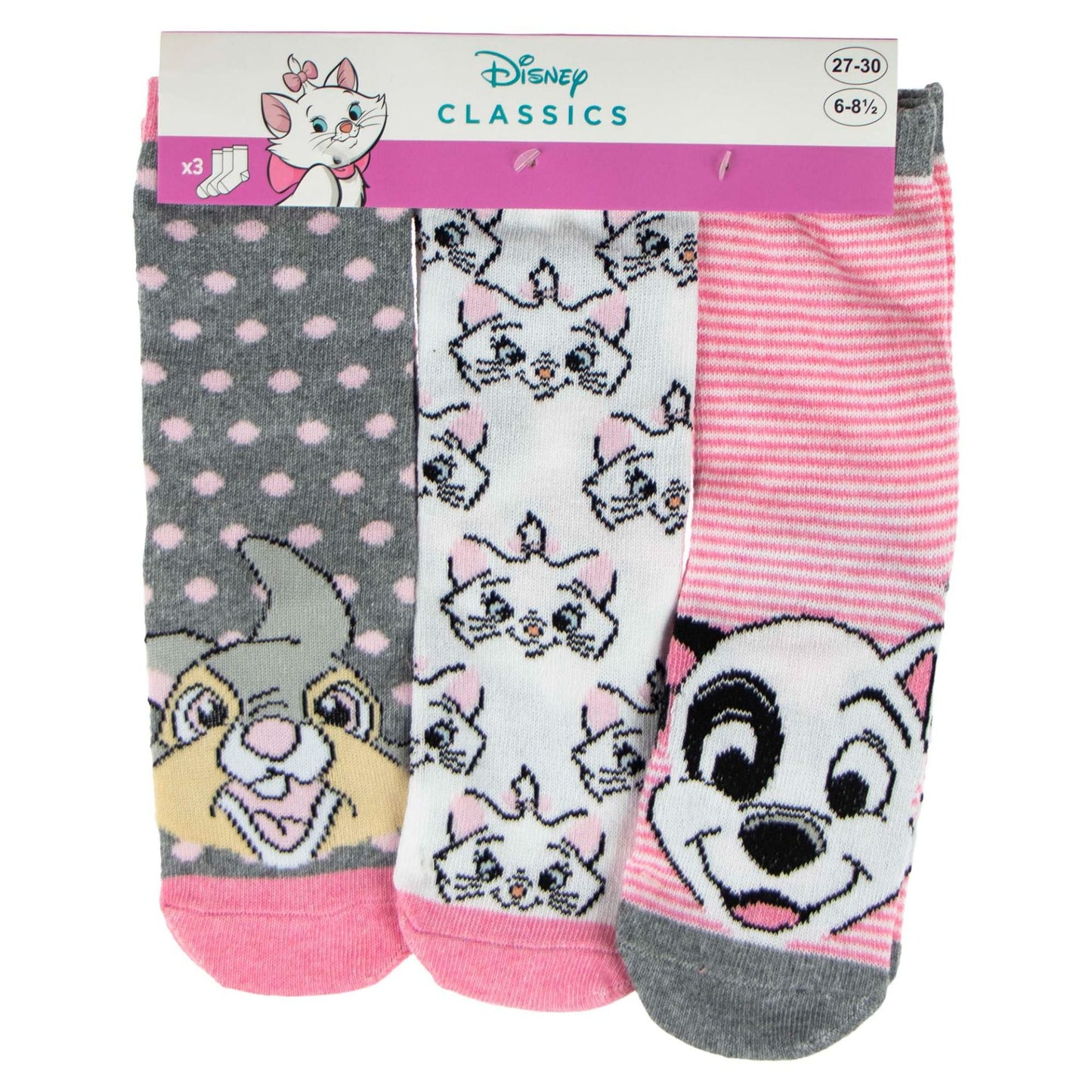 Disney Socken Set – 3er-Pack lustige Kinder Strümpfe & Söckchen