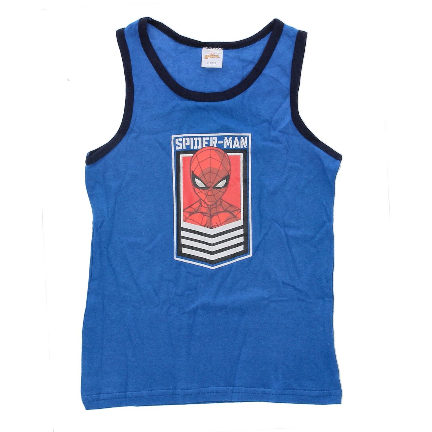 Spiderman Unterhemd Shirt 2er Pack 100% Baumwolle für Jungen Unterwäsche