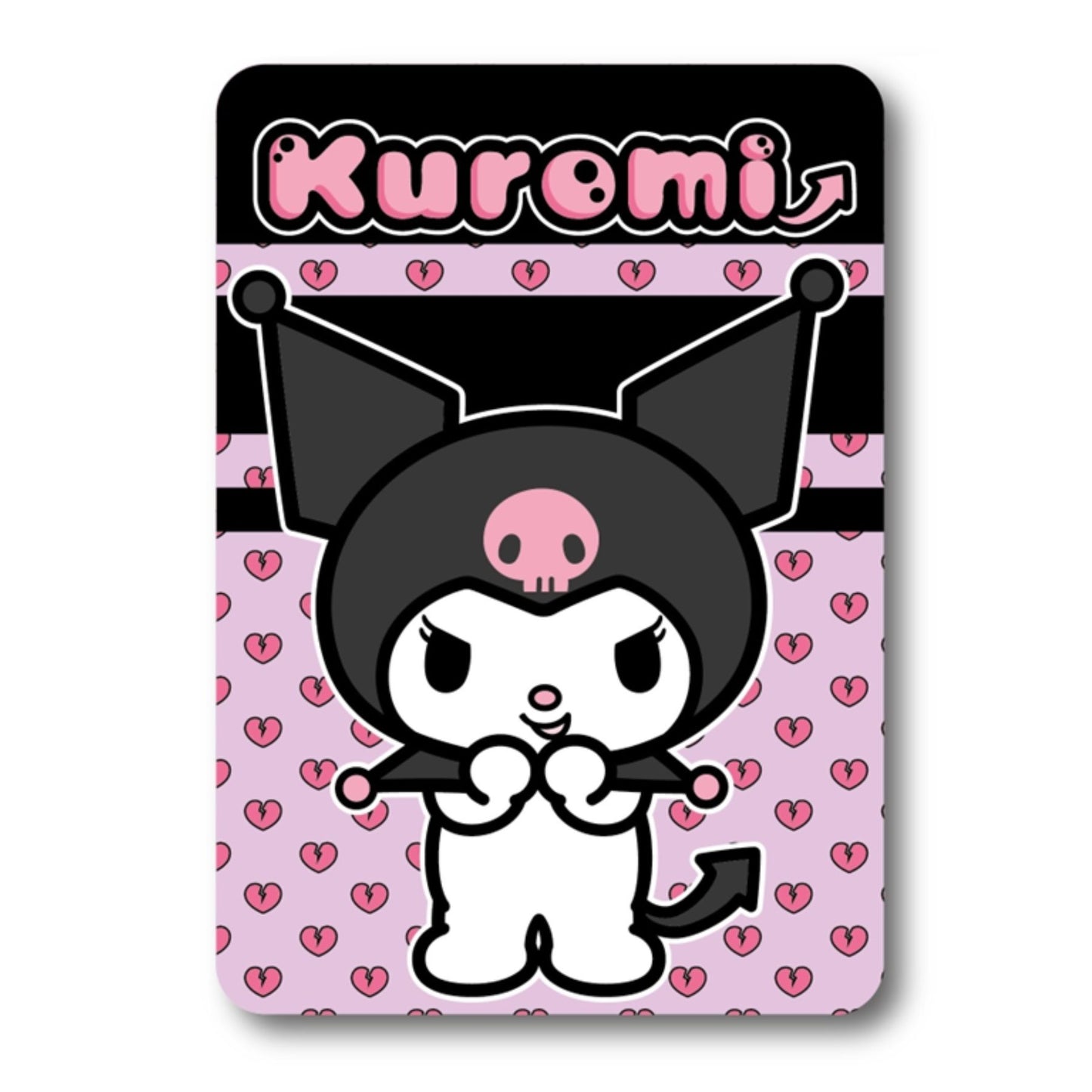 Hello Kitty Kuromi Fleecedecke Kuscheldecke 100x140 cm Kinder Decke weich warm