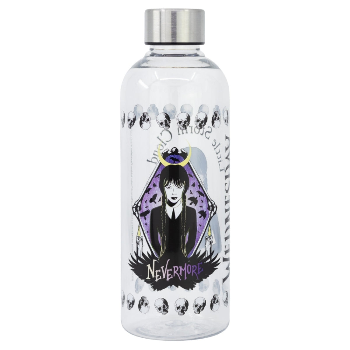 Wednesday Trinkflasche 850 ml – Wasserflasche für Schule & Sport