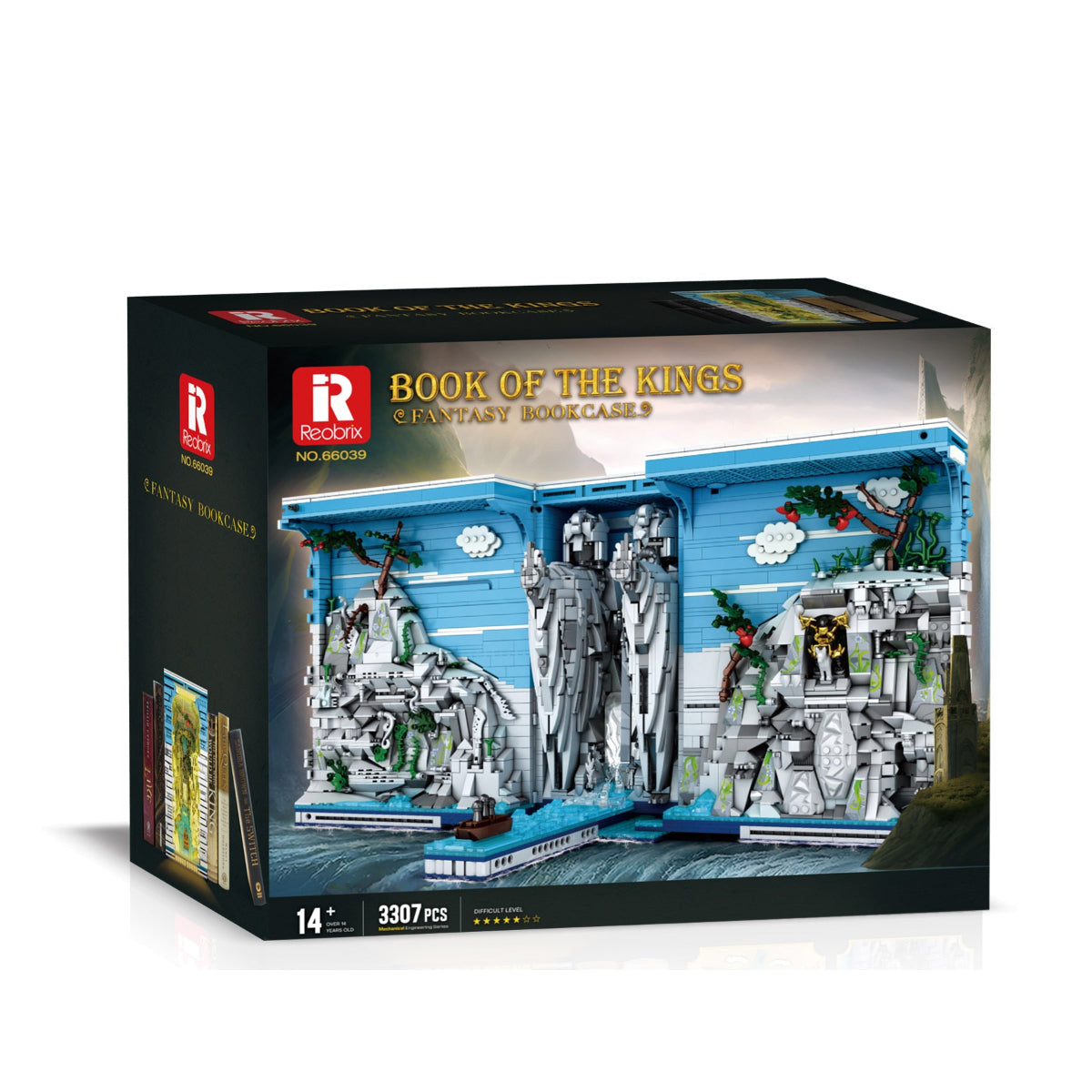 Reobrix 66039 Faltbares Klemmbaustein Diorama 3307 Teile ab 14