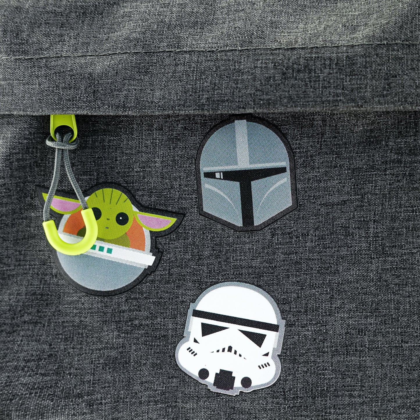 Star Wars Kinder Rucksack mit Fronttasche und Reißverschluss 45 x 33 x 12 cm