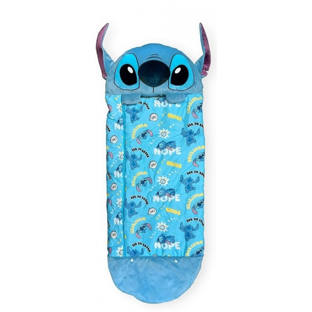 Lilo & Stitch Kinder Schlafsack 130 × 50 cm mit Reißverschluss
