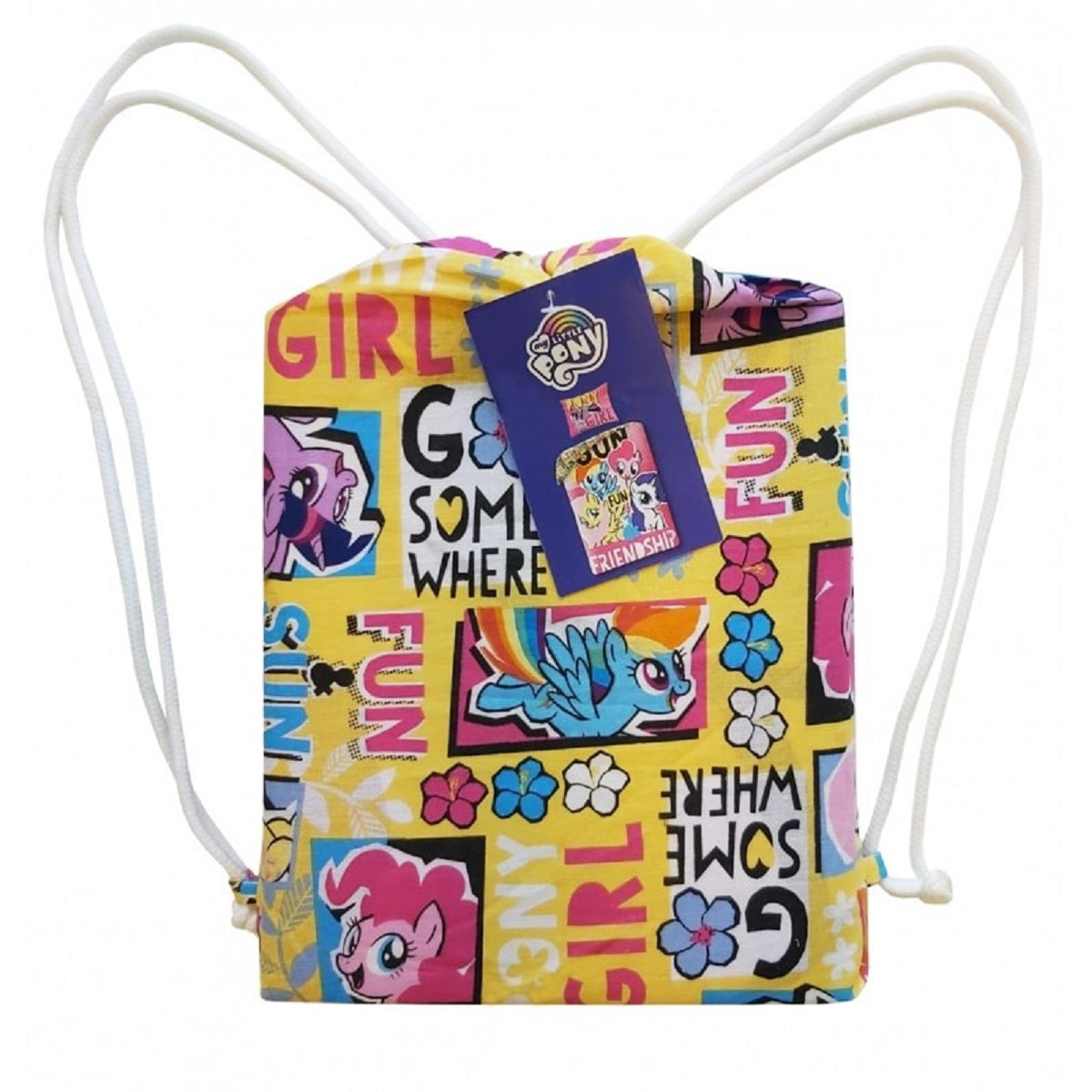 My Little Pony Bettwäsche Set aus Baumwolle Bettdeckenbezug 140 × 200 cm mit 70 × 90 cm Kissenbezug