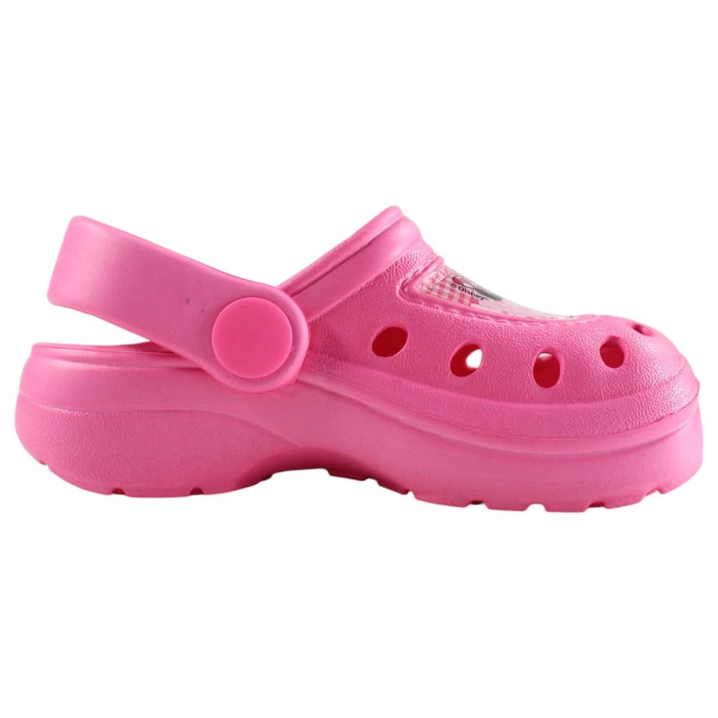 Disney Minnie Mouse Kinder Clogs Sandale mit Fersenriemen und rutschfester Sohle für Alltag und Freizeit