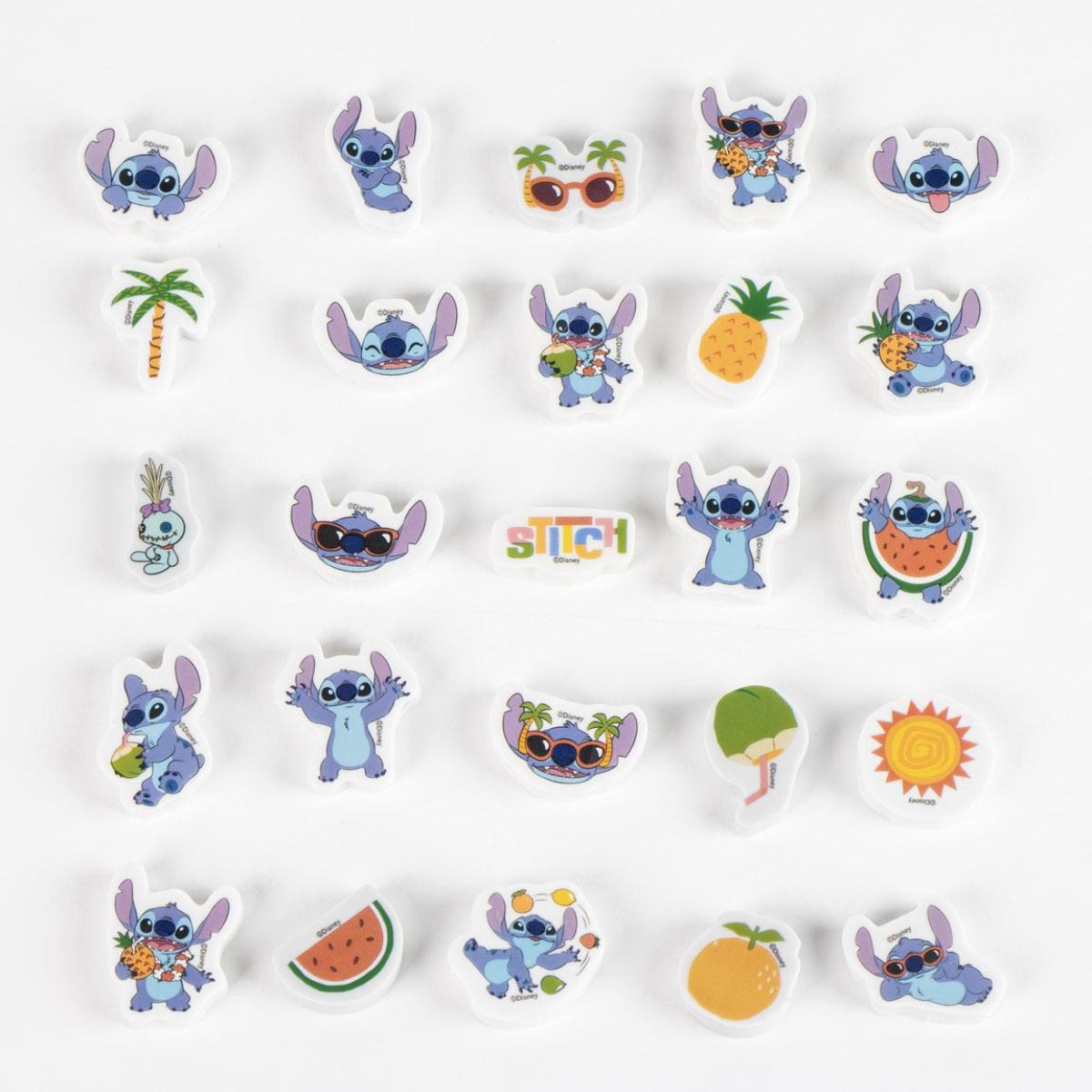 Lilo & Stitch Radiergummi-Set – 25 Stück für Schule & Basteln