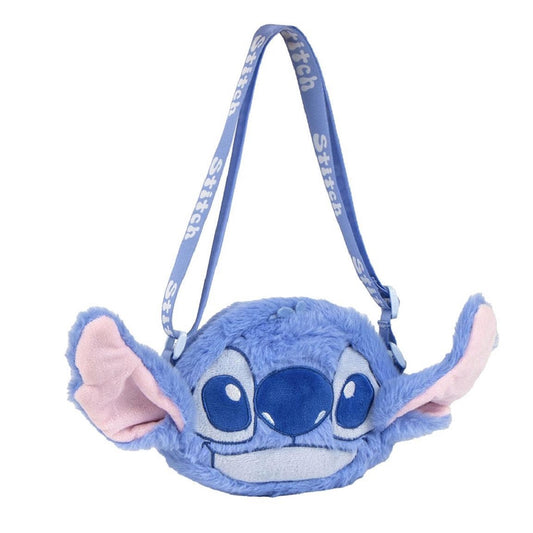Lilo & Stitch Plüsch Handtasche für Kinder - Flauschige Schultertasche - Modische Umhängetasche