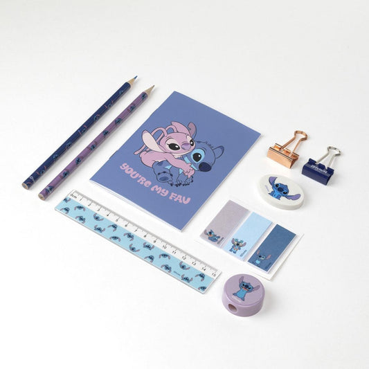 Lilo & Stitch Schul-Schreibwaren-Set – Kreatives Set für Kinder