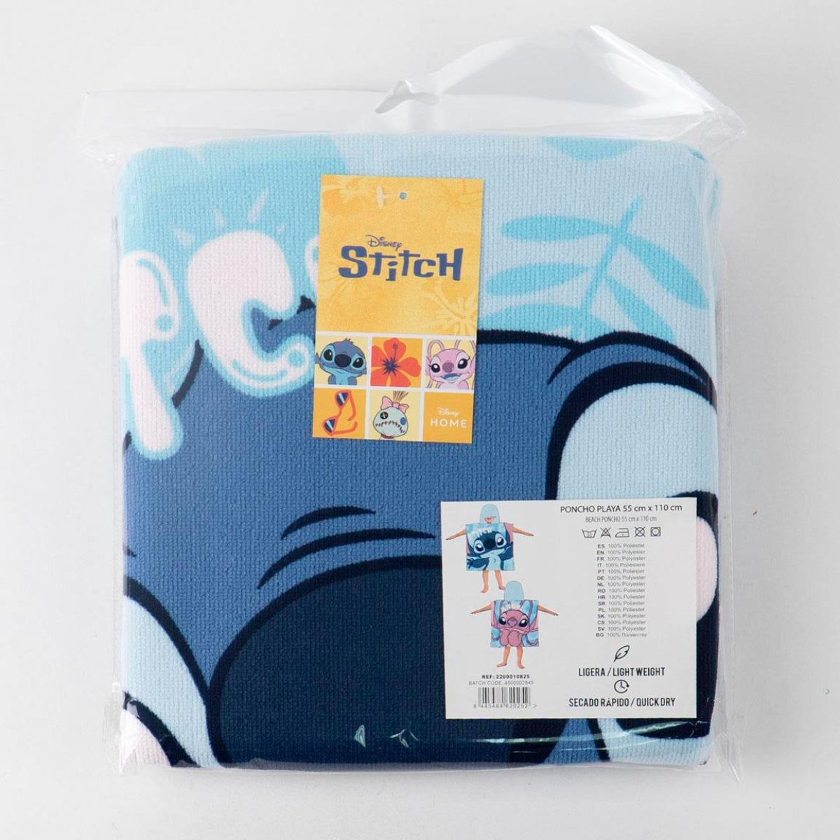 Lilo & Stitch Strandponcho Kinder 55 × 77 cm 250 gsm schnell trocknend