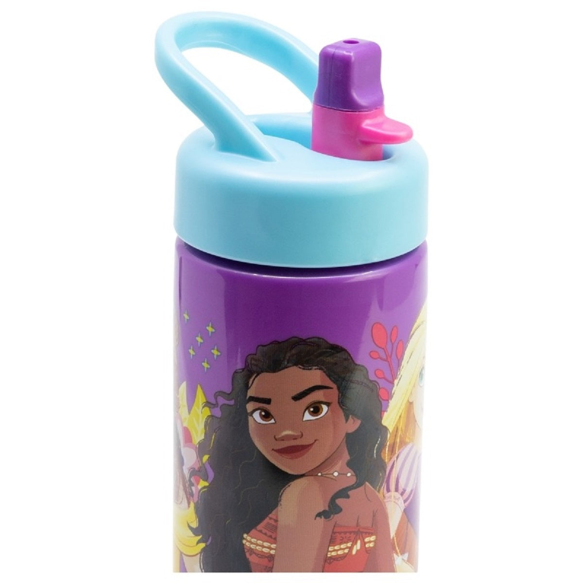 Disney Princess Kinder Wasserflasche 410 ml für Alltag Schule und unterwegs
