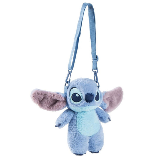 Lilo & Stitch Plüsch Handtasche für Kinder - Flauschige Schultertasche - Modische Umhängetasche