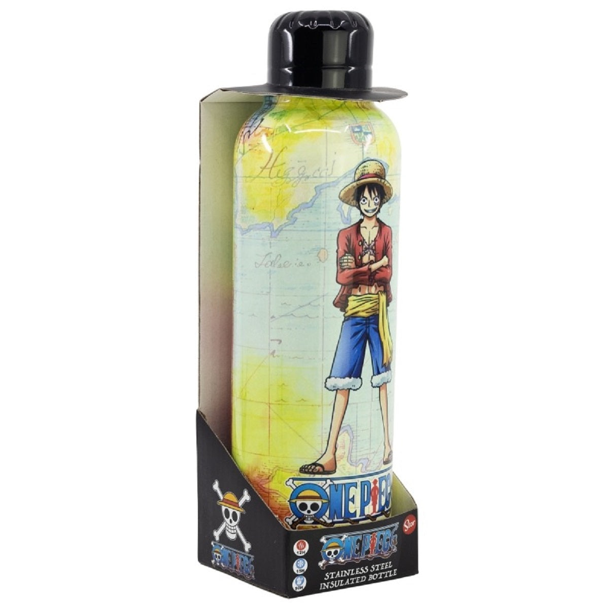 One Piece Isolierte Edelstahl Trinkflasche Thermotrinkflasche 515 ml