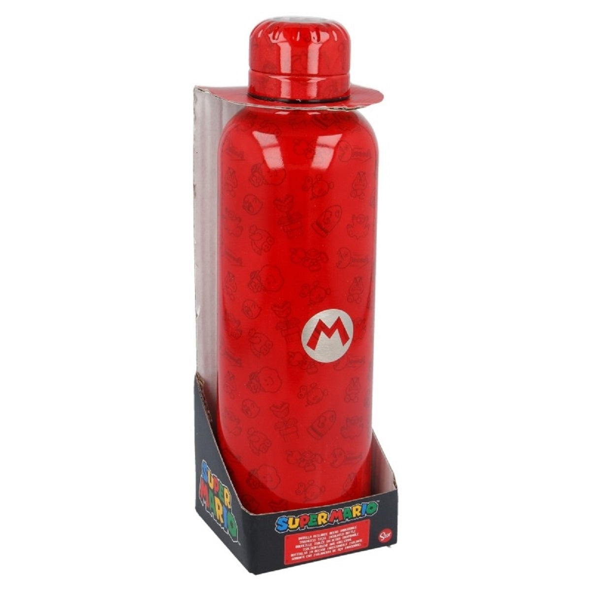 Super Mario Isolierte Edelstahl Trinkflasche Thermotrinkflasche 515 ml