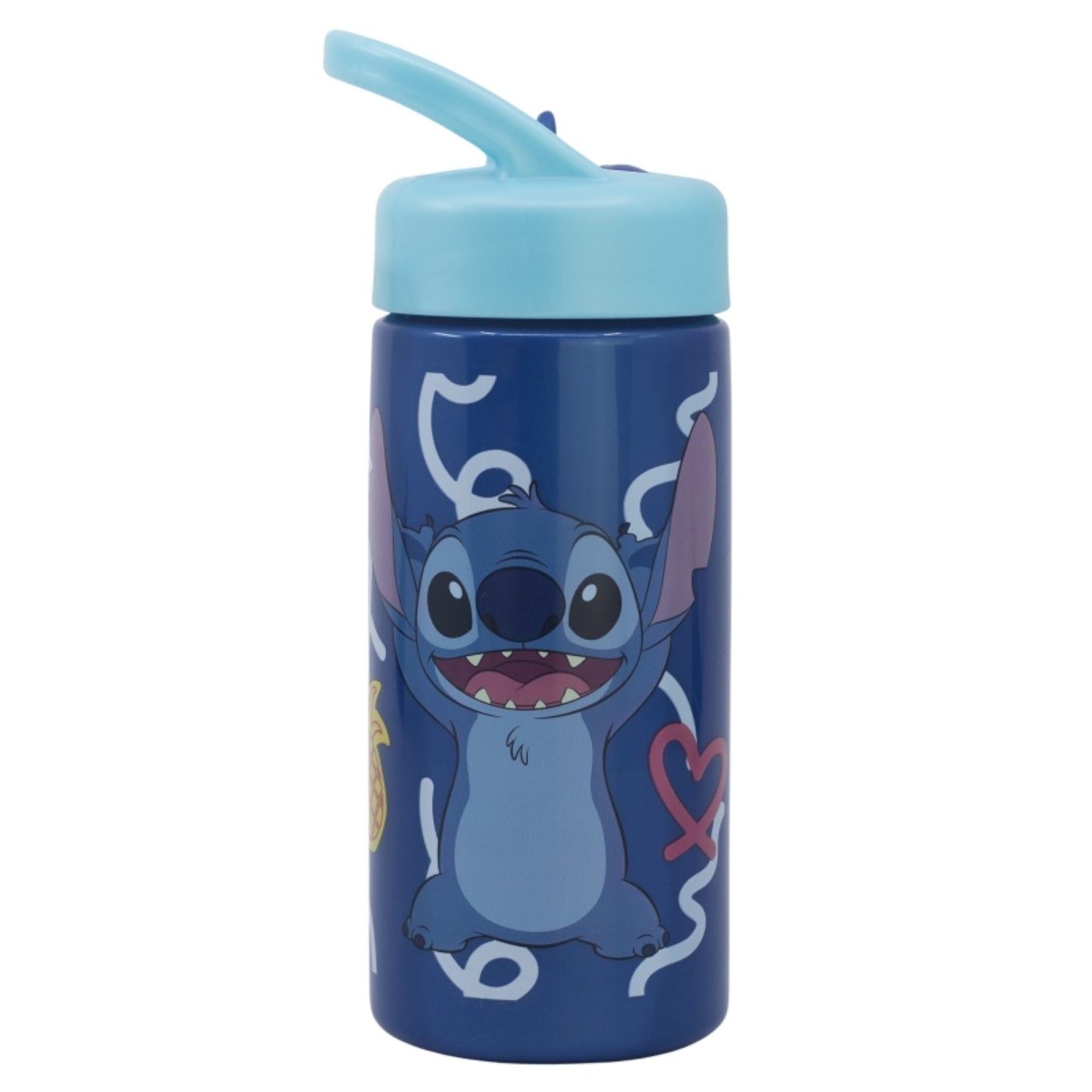 Disney Stitch Trinkflasche – Praktisch, BPA-frei & mit Strohhalm für den Alltag!