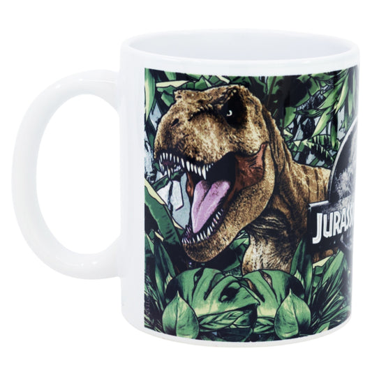 Jurassic World Tasse 325ml Dino Keramikbecher im Geschenkset für Kinder & Fans