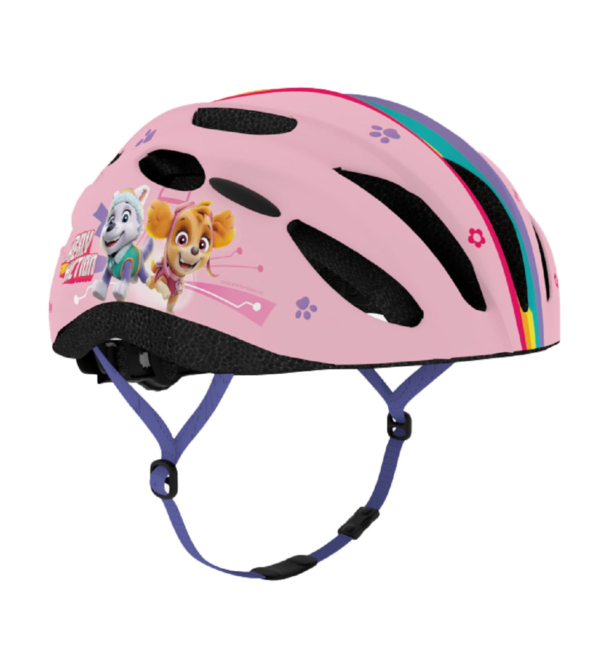 Paw Patrol Leichter und sicherer Helm für Kinder mit 17 Lüftungsöffnungen (52-56 cm)