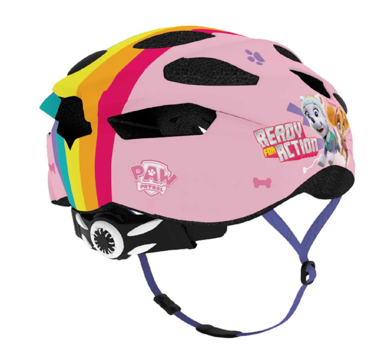 Paw Patrol Leichter und sicherer Helm für Kinder mit 17 Lüftungsöffnungen (52-56 cm)