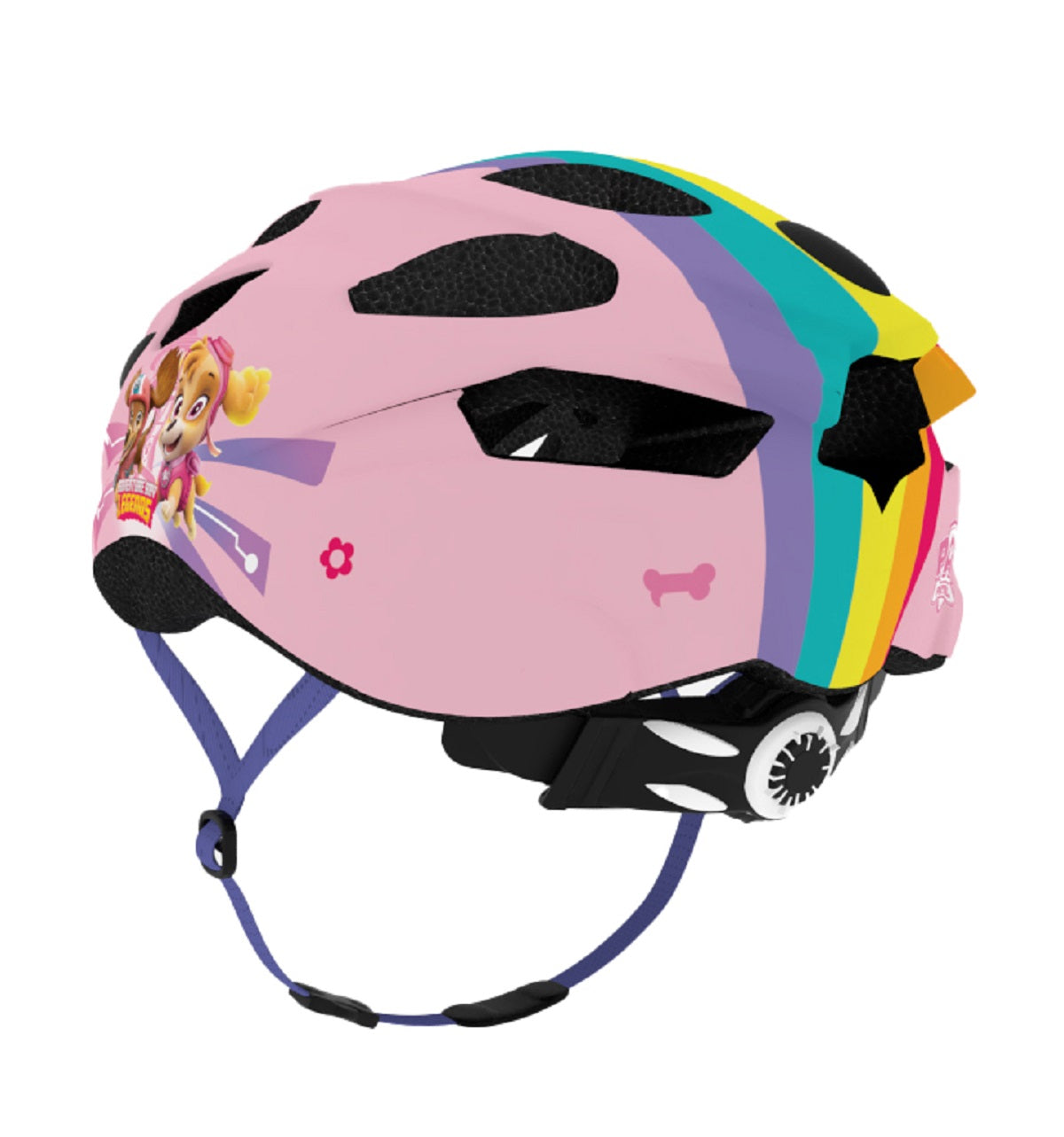 Paw Patrol Leichter und sicherer Helm für Kinder mit 17 Lüftungsöffnungen (52-56 cm)
