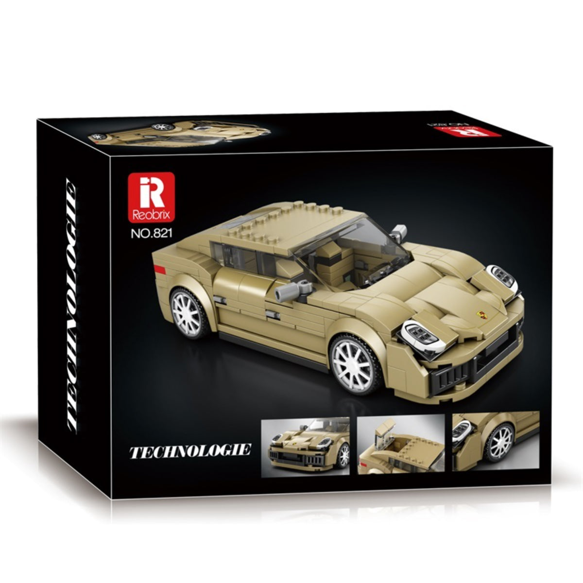 Reobrix 821 Sportwagen 1:24 Klemmbaustein Auto 324 Teile ab 14