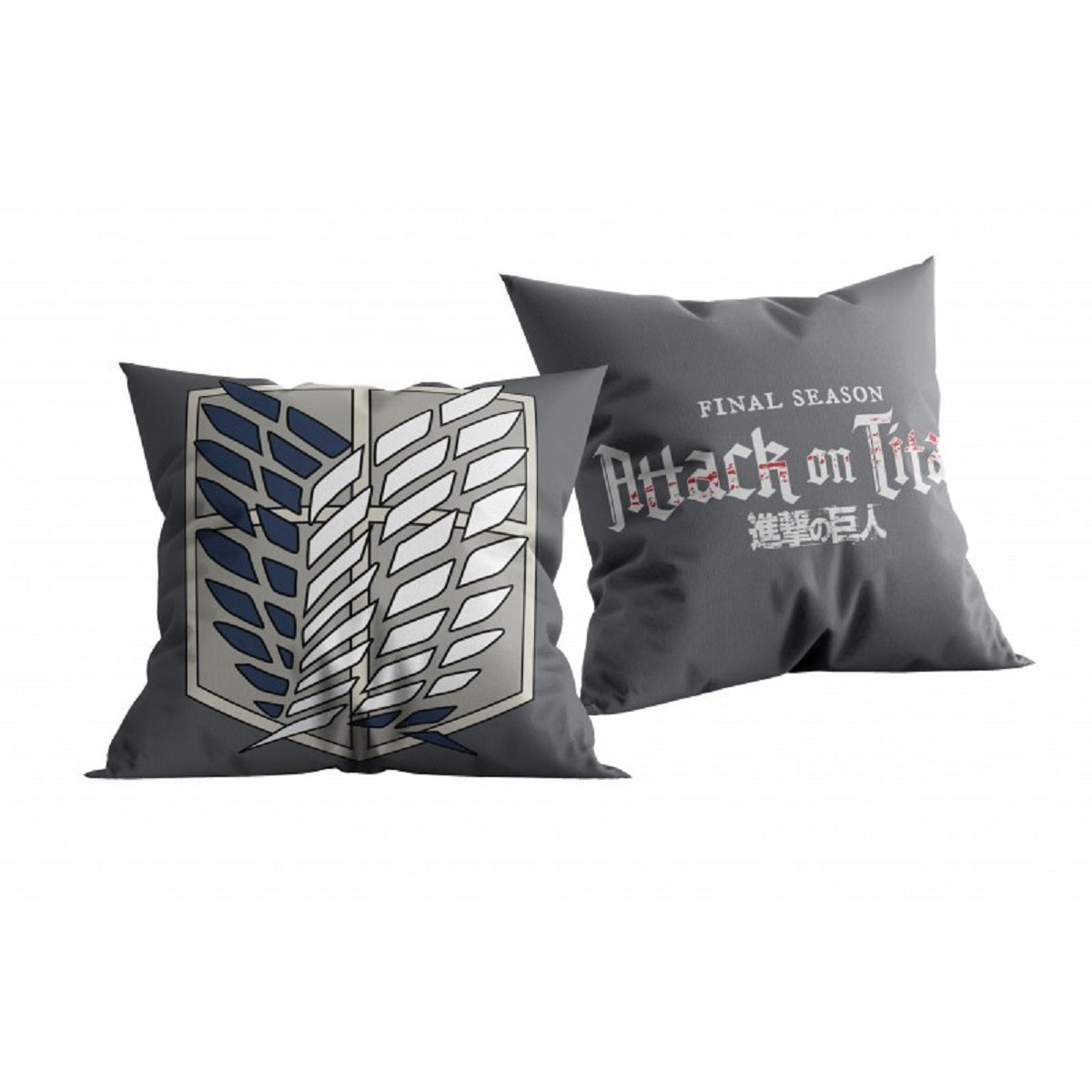 Attack on Titan Dekokissen Kuschelkissen (1 Stk.) 40 x 40 cm aus Polyester