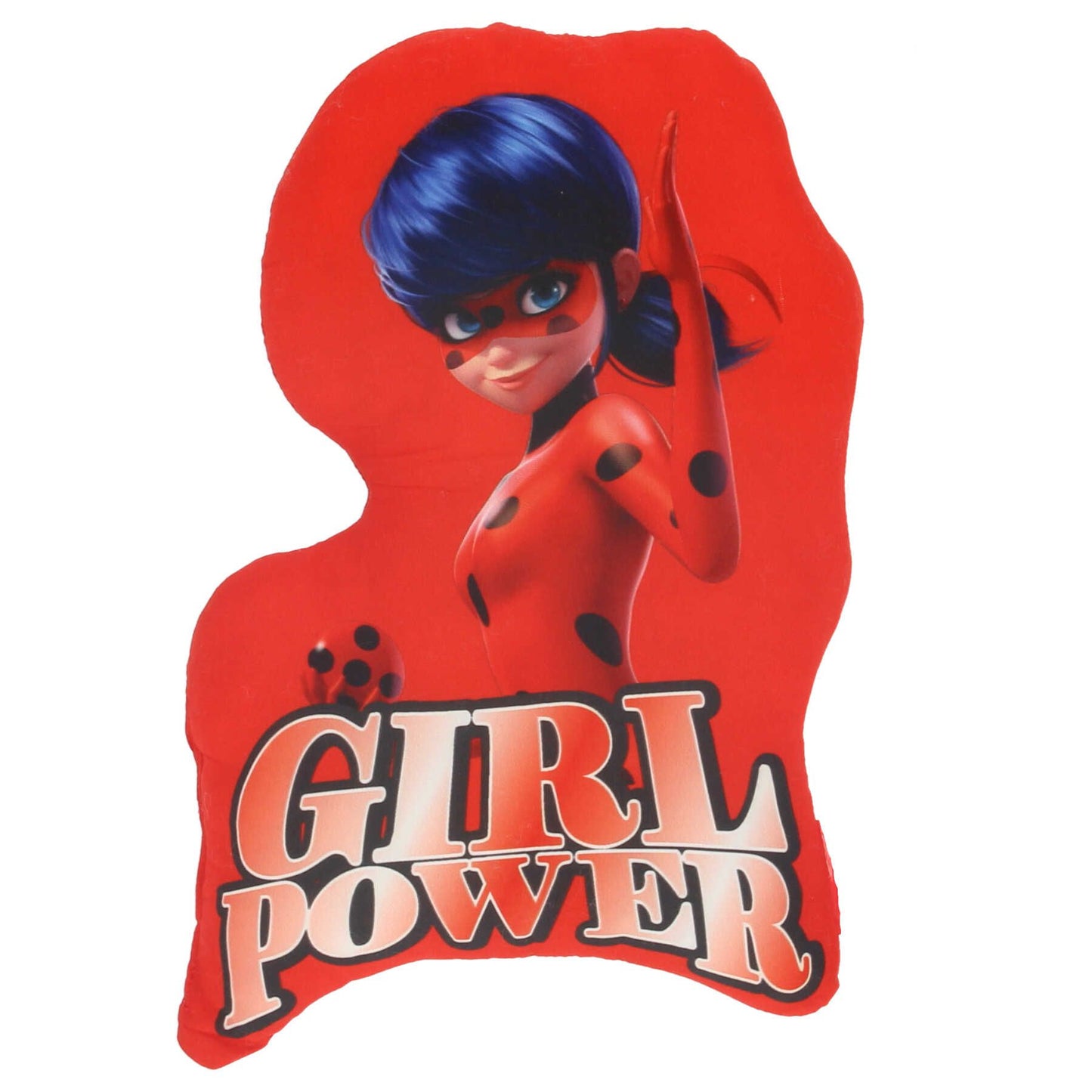 Miraculous Ladybug Dekokissen Velours Kissen Ideal zum Kuscheln und Dekorieren