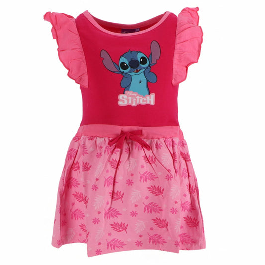 Lilo & Stitch Kleid für Mädchen – Freizeitkleid & Sommerkleid aus Baumwolle