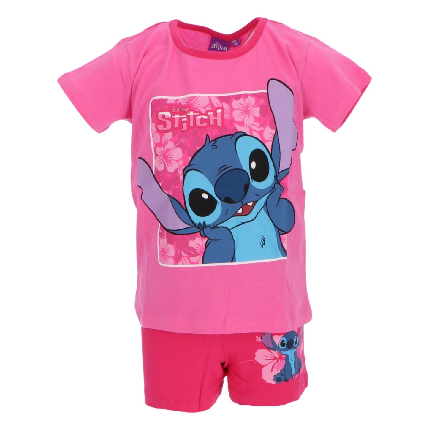 Lilo & Stitch Shortama – Kinderpyjama & Sommer Schlafanzug aus 100% Baumwolle