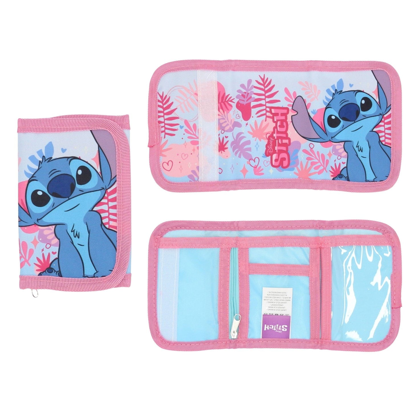 Lilo & Stitch Kinder Geldbörse Brieftasche mit Disney Motiv aus Polyester