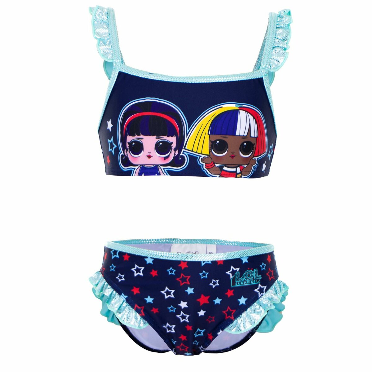 LOL Surprise Badeanzug für Mädchen Farbenfrohe Schwimmkleidung für kleine Fashionistas