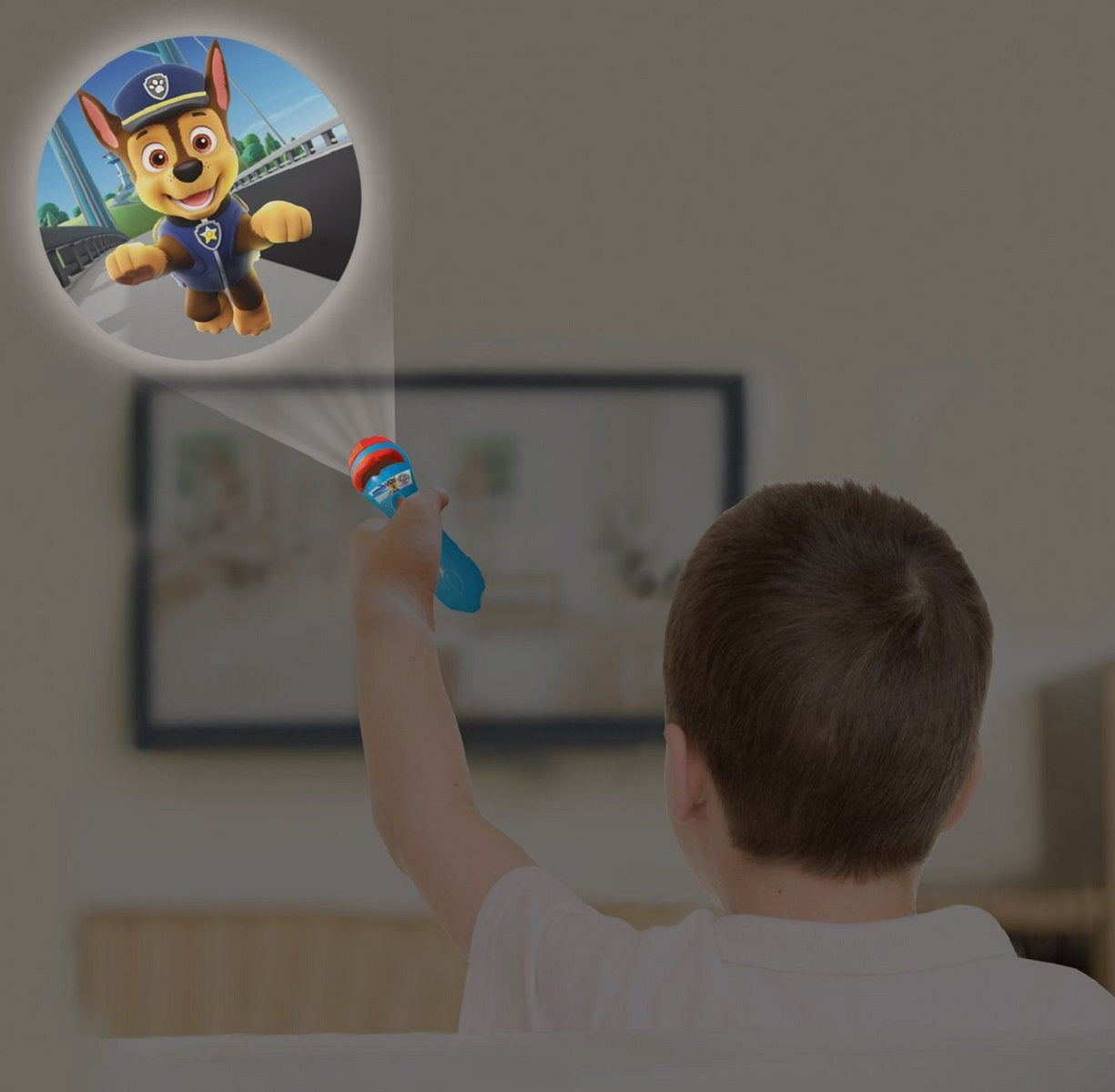 Paw Patrol Geschichten Projektor mit Taschenlampe Magische Abenteuer für Kinder