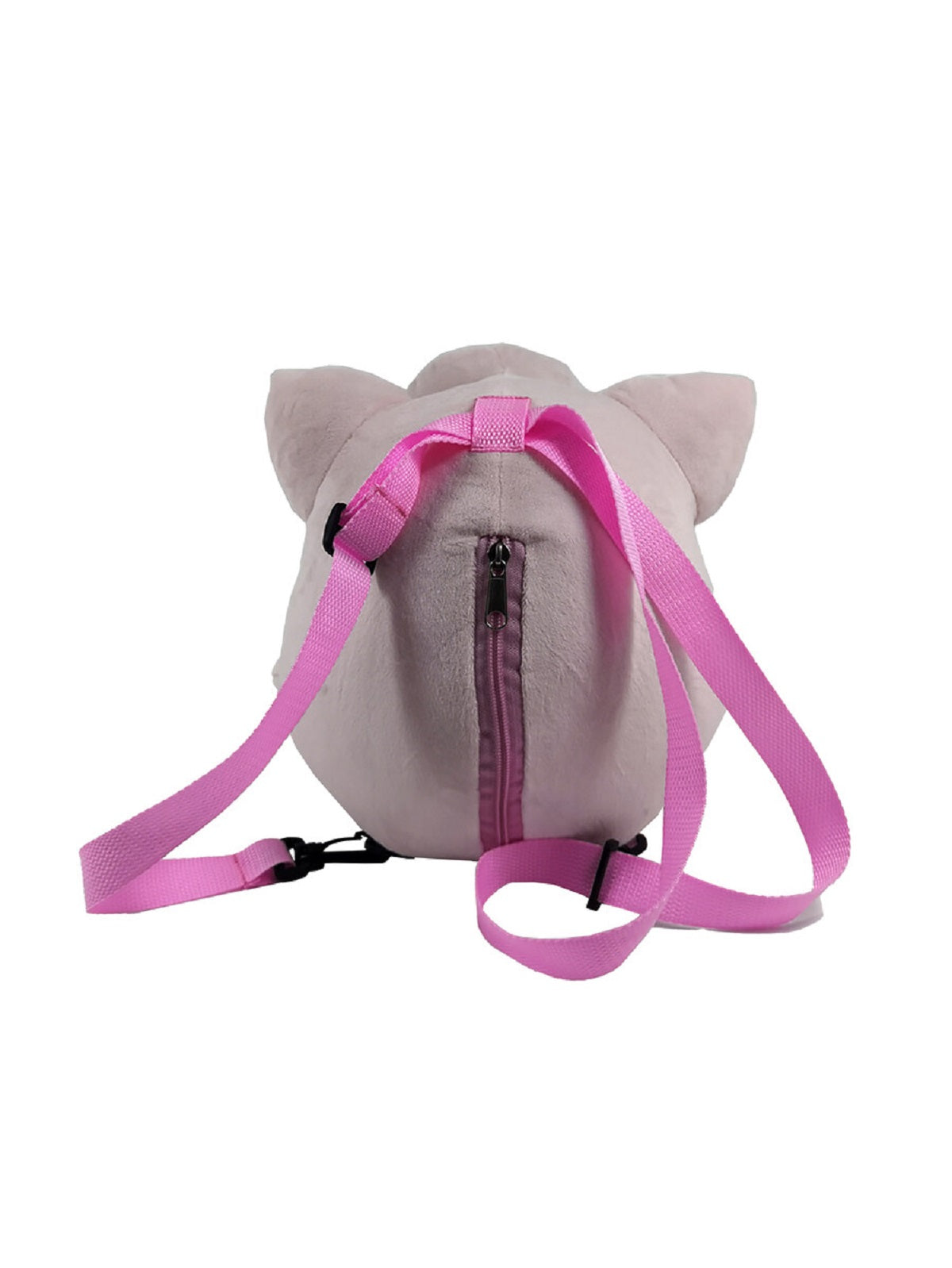 Pokémon Pummeluff Plüschrucksack Kinder Rucksack kuschelig mit Reißverschluss