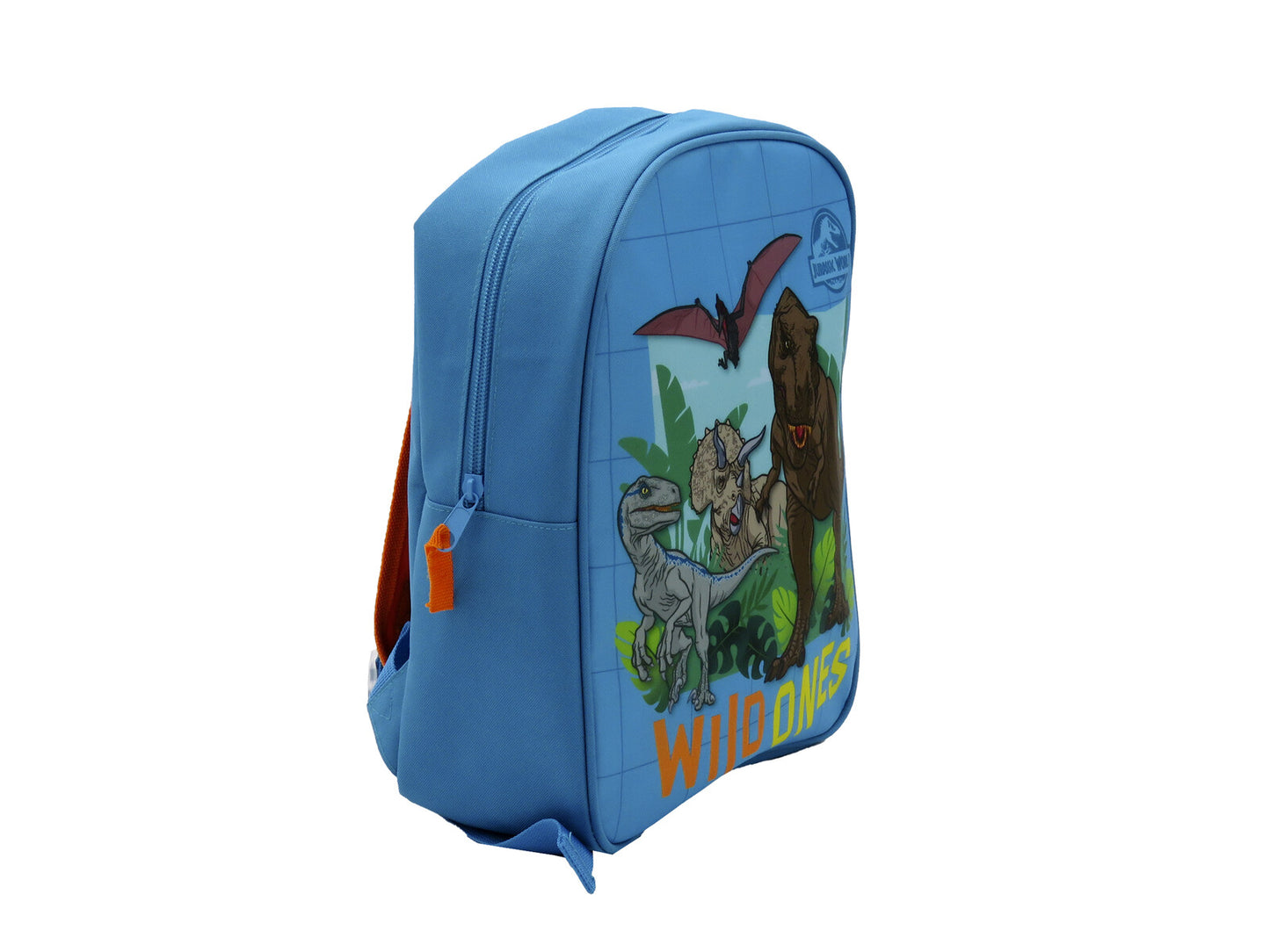 Jurassic World Kinder Rucksack 24 × 10 × 30 cm Freizeitrucksack mit Hauptfach leicht und kompakt