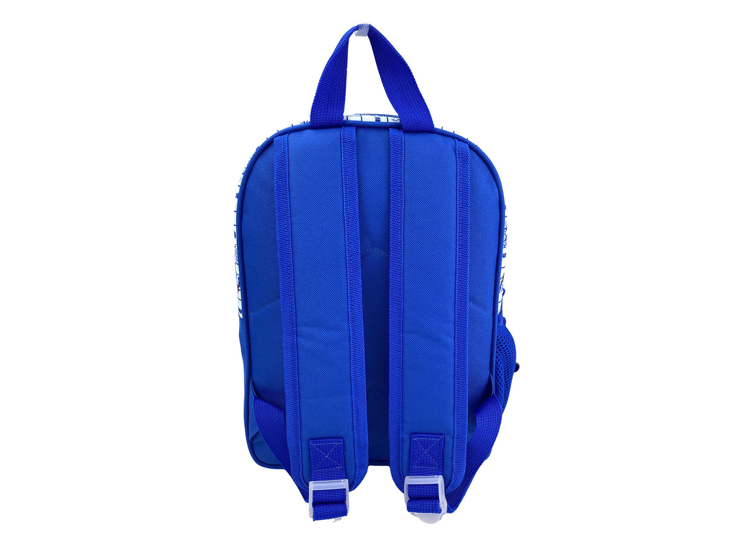 Bluey Kinder Rucksack Kindergartenrucksack mit Fronttasche Hauptfach und Seitennetz