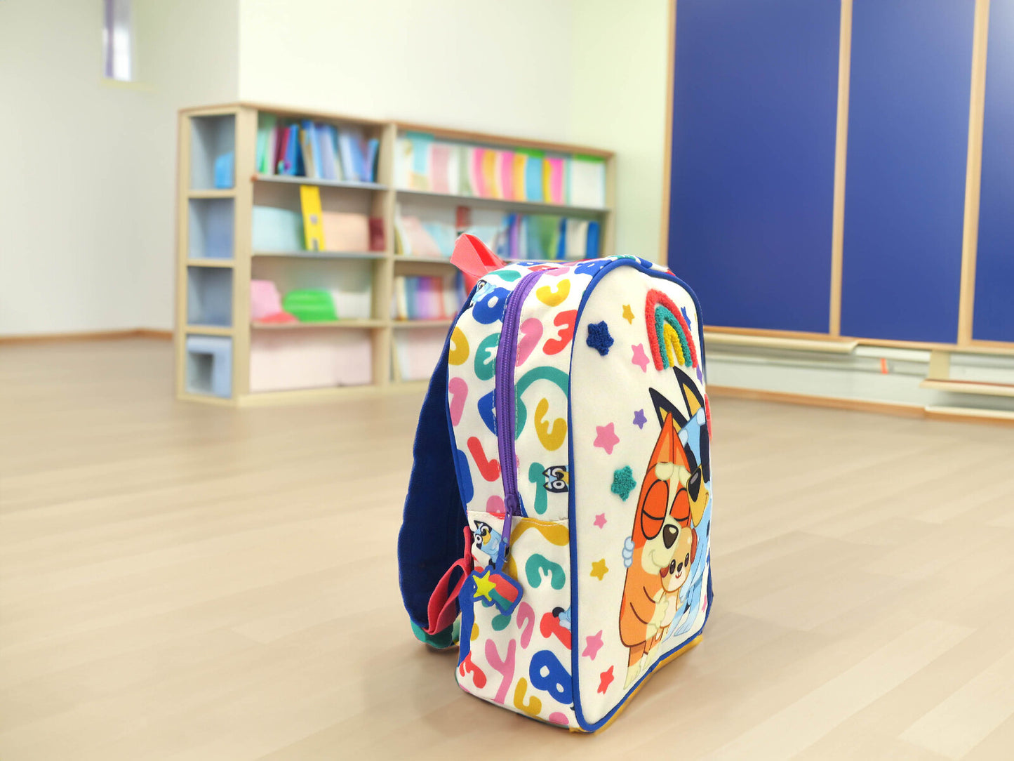 Bluey Kinder Rucksack 30 x 22 cm Vorschulrucksack