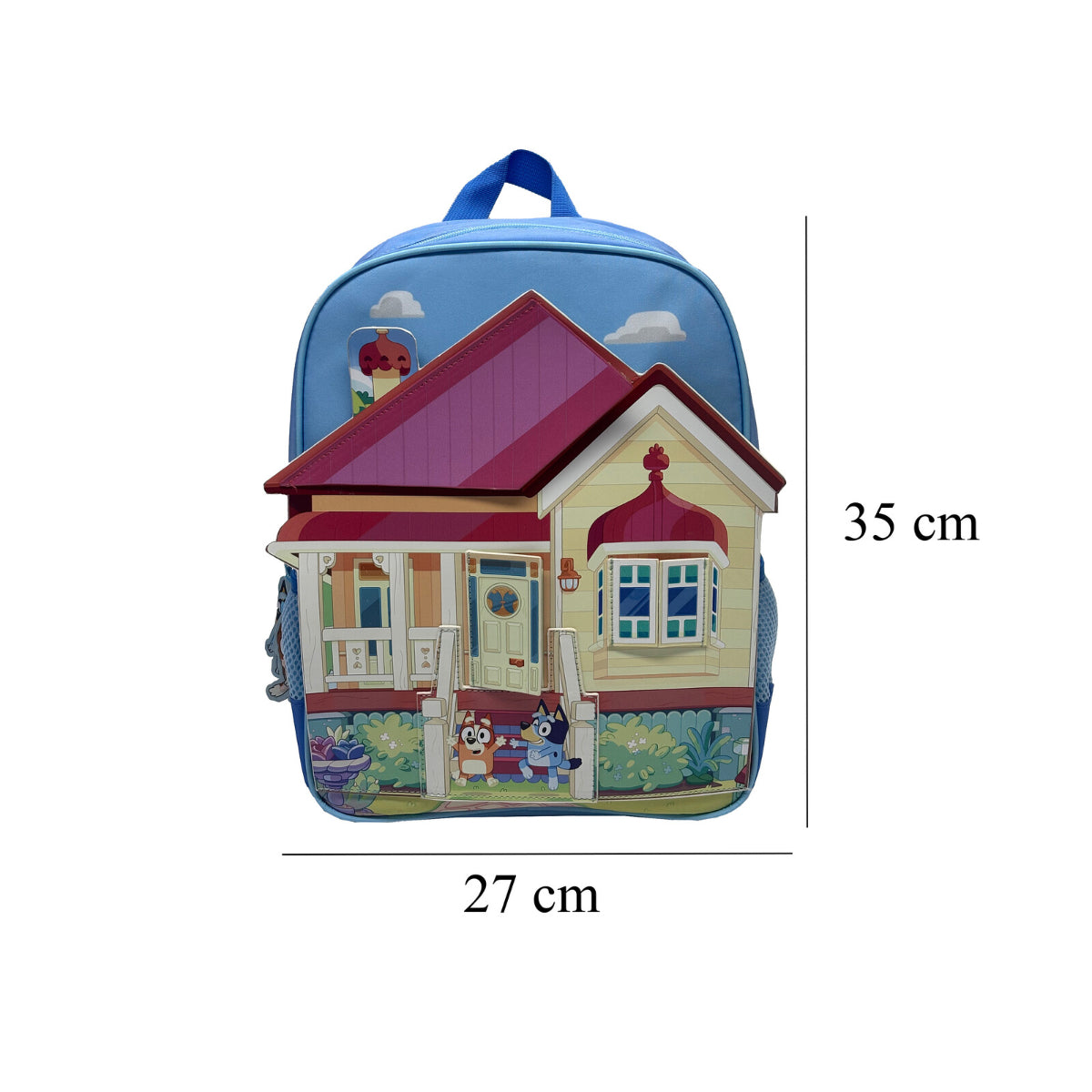 Bluey Kinder Rucksack Kindergarten Vorschulrucksack leicht mit gepolsterten Trägern