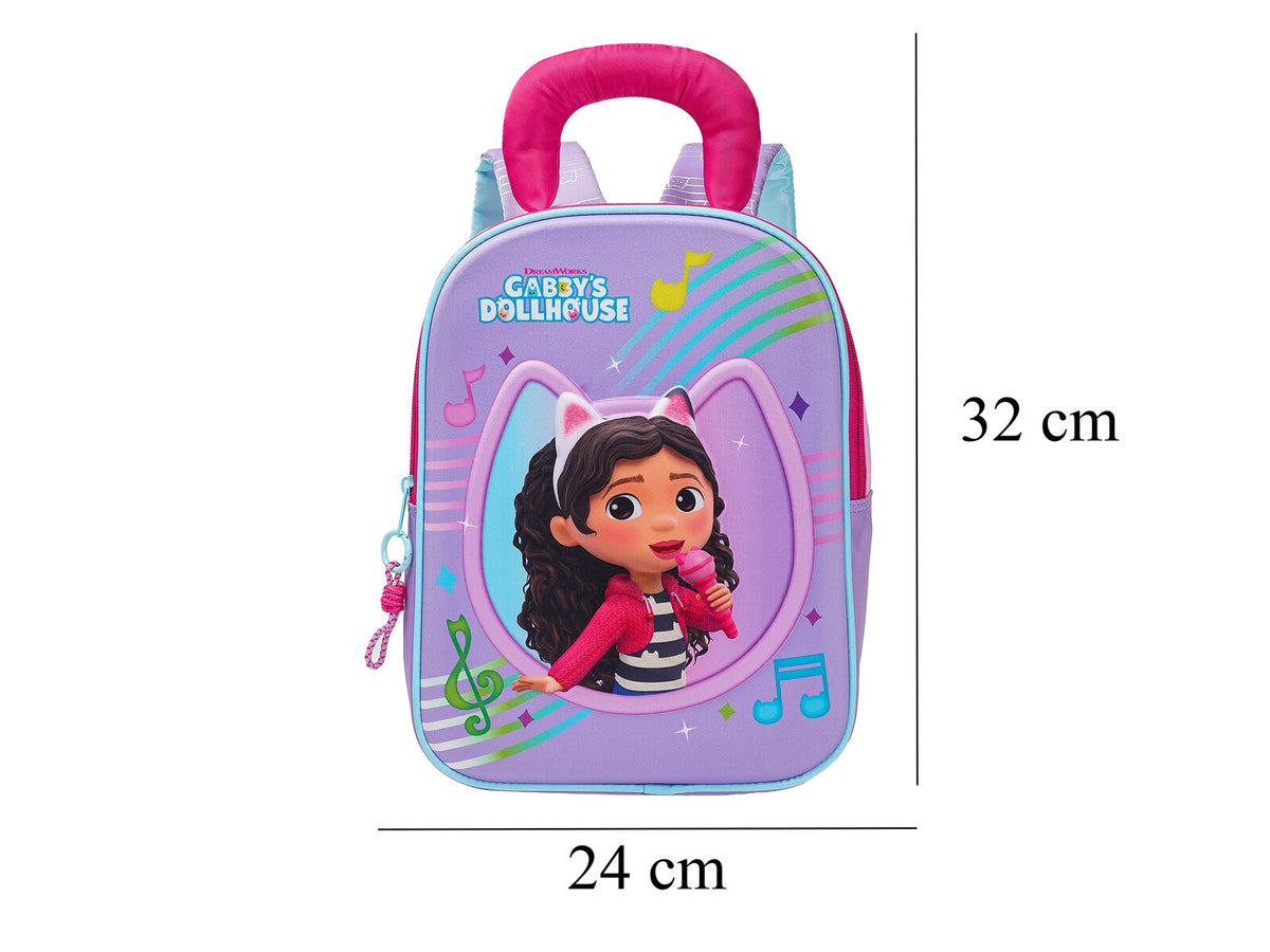 Gabby's Dollhouse Kinderrucksack 32 cm für Kindergarten Schule Freizeit